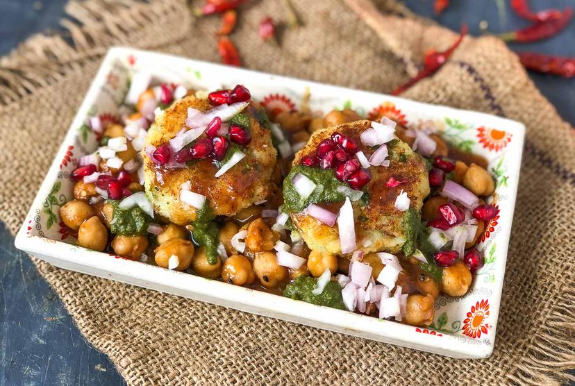 aloo-tikki-chaat